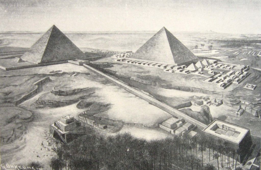 Pyrarmiden-Komplex des Khefren, Ägypten
