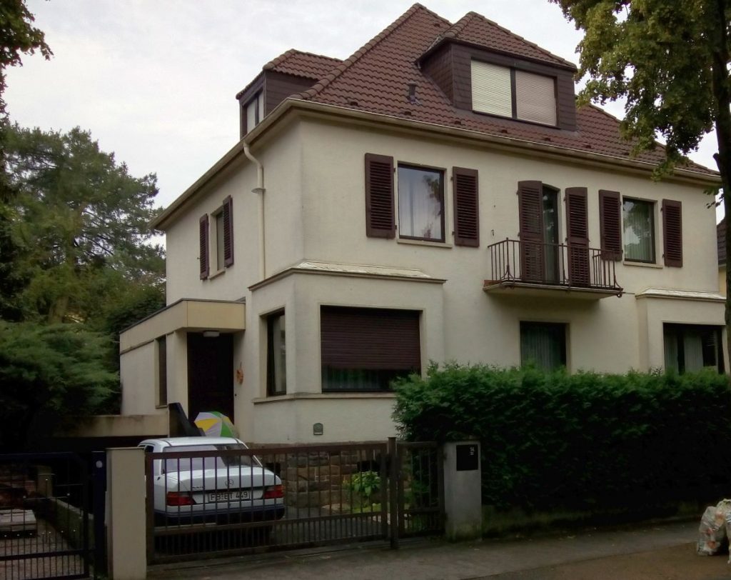 ehemaliges Wohnhaus Elvis Presley Bad Nauheim, Goethestraße 14