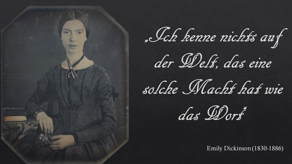 Emily Dickinson Zitat