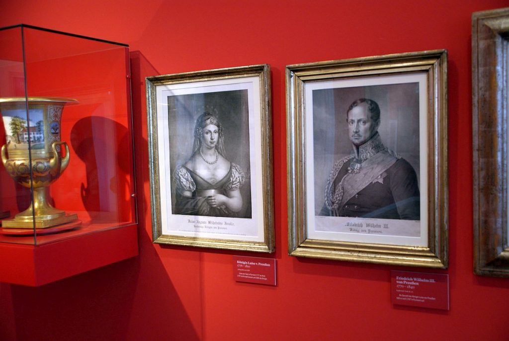 Königin Luise und König Friedrich Wilhelm III. von Preußen im Museum im Schloss Bad Pyrmont