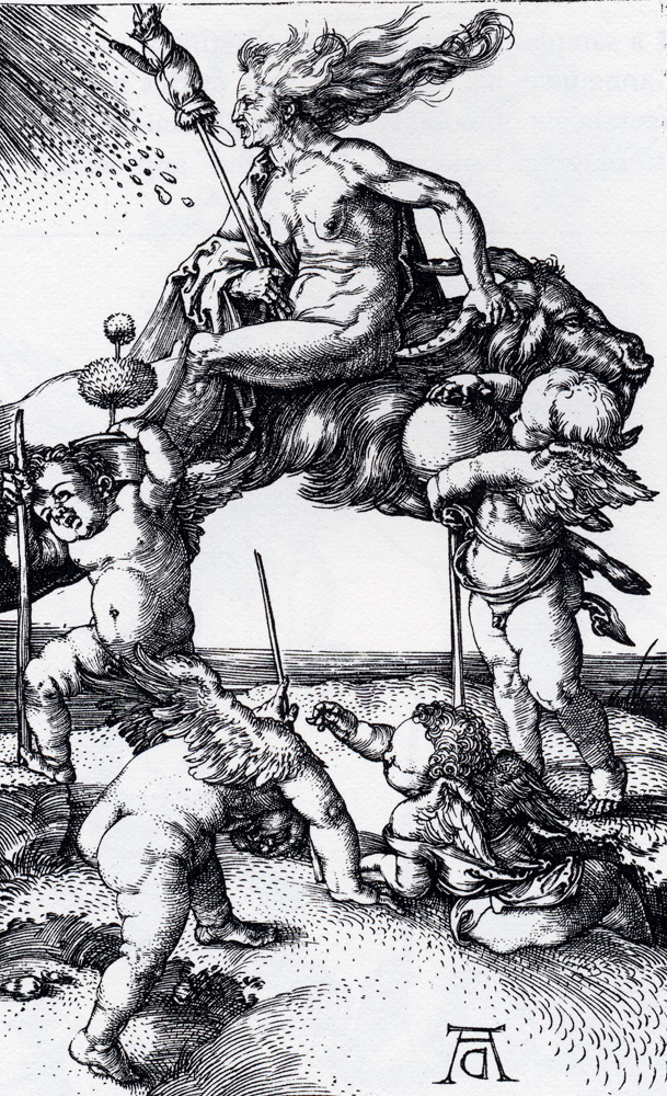 "Die Hexe" -- Albrecht Dürer um 1500