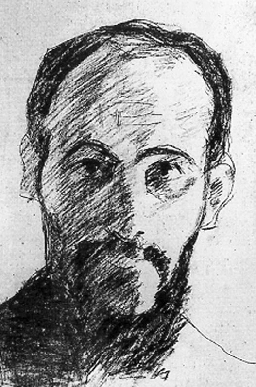 Max Jacob, Selbstporträt, 1901
