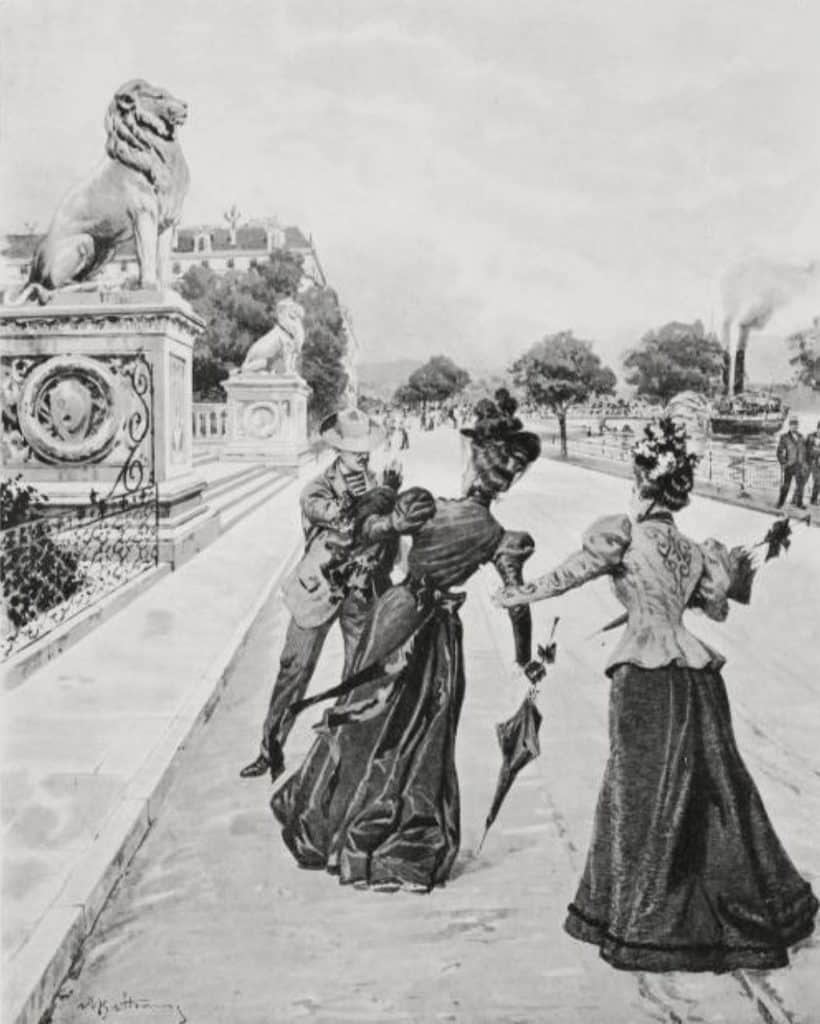 Das Attentat auf Kaiserin Elisabeth von Österreich 1898