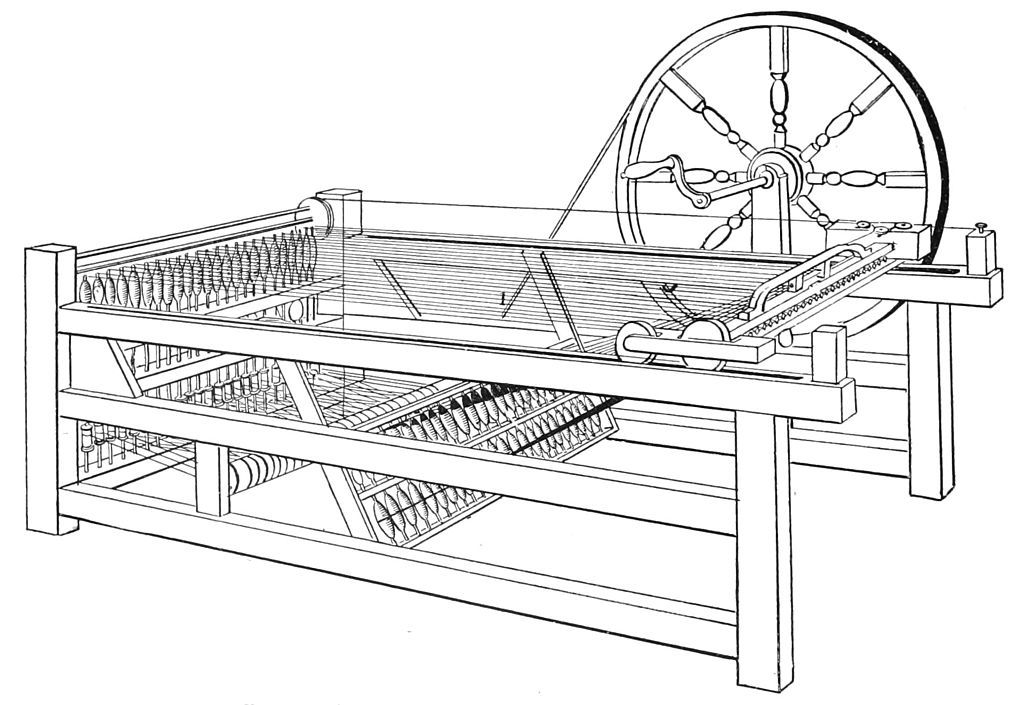 Spinning Jenny - Geschichte der Baumwollspinnerei